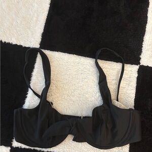 Abercrombie & Fitch Black Underwire Bikini top